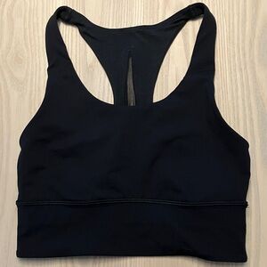 Lululemon long line bra mesh back, black 4
Lightly worn